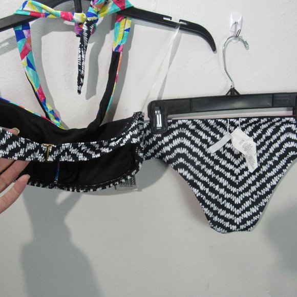 LAST ONE! Bar III Feather Daze bikini set size SM - Picture 7 of 8